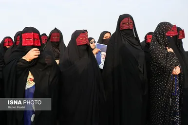 گزارش تصویری | مراسم تشییع پیکر شهدای حمله جنایتکارانه آمریکا به یک مراسم عروسی در شهرستان سیریک - کوهستک