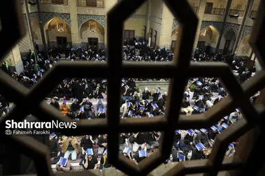 گزارش تصویری | مراسم احیا ویژه ناشنوایان در شب‌ نوزدهم ماه مبارک رمضان در حرم مطهر رضوی