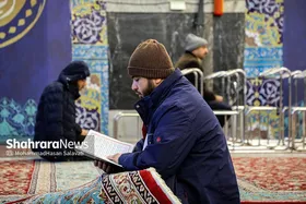 حجم سفر&zwnj;ها به مشهدالرضا (ع) در ایام اعتکاف افزایش یافت (۱۲ دی ۱۴۰۴)