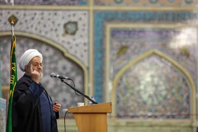 مراسم گرامیداشت سالروز حماسه 9 دی در حرم مطهر رضوی