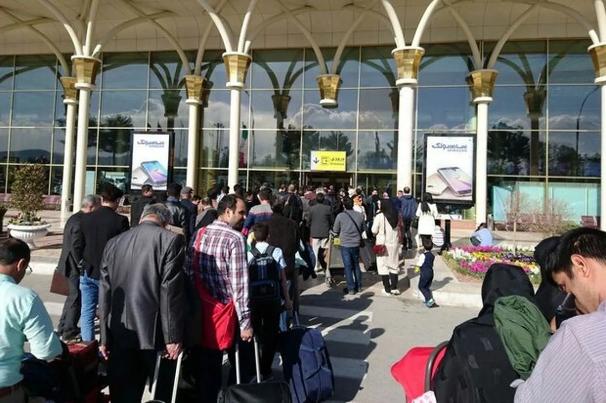 در نوروز حدود نیم میلیون مسافر داخلی و خارجی در فرودگاه مشهد تردد کردند