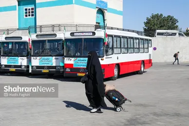 گزارش تصویری |رونمایی از ۲۵ دستگاه اتوبوس جدید و بازسازی شده سازمان اتوبوسرانی مشهد