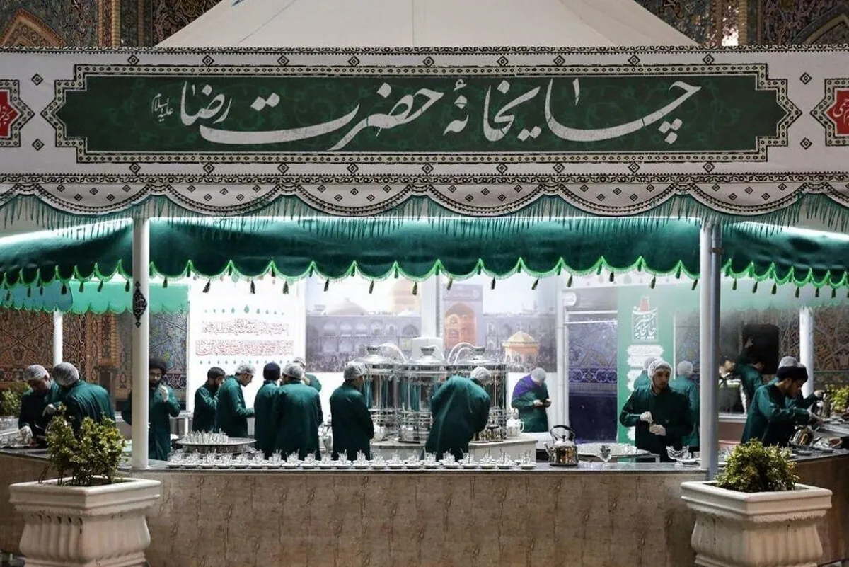 اختصاص ۳۳۷ میلیارد ریال برای تجهیز چایخانه‌های حرم امام رضا (ع)
