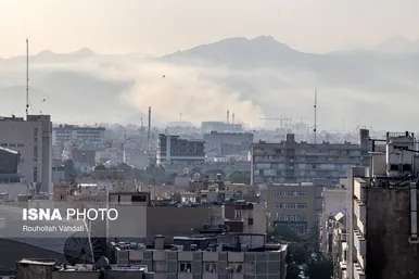 گزارش تصویری | حمله رژیم صهیونیستی به نقاطی از تهران (۲)