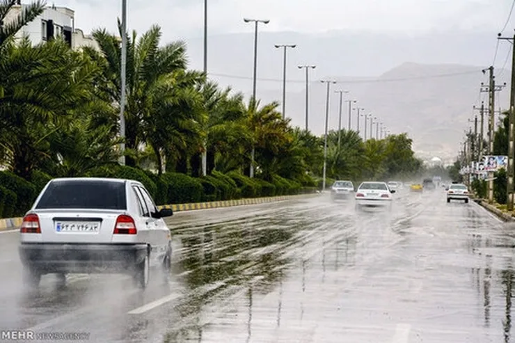 هشدار هواشناسی درباره بارش شدید در ۶ استان (۱۵ مردادماه ۱۴۰۱)
