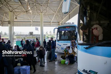 موج بازگشت مسافران نوروزی از مشهد