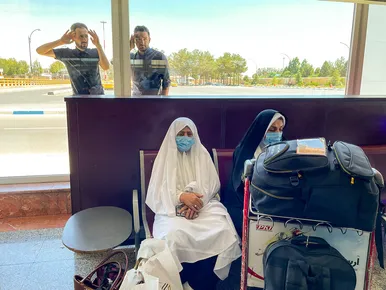 بازگشت اولین کاروان حجاج خراسانی 