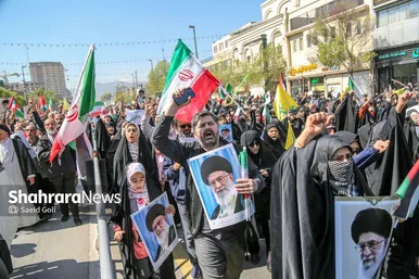 گزارش تصویری | راهپیمایی روز جهانی قدس در مشهد