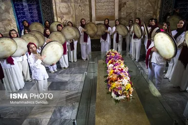 گزارش تصویری | یکم اردیبهشت، روز بزرگداشت سعدی
