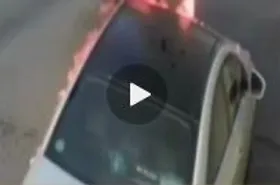 به آتش کشیدن خودروی میلیاردی در بوشهر + فیلم
