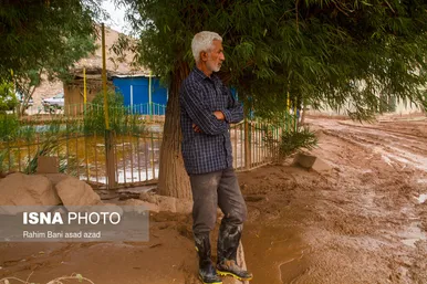 خسارات سیل در روستاهای کرمان