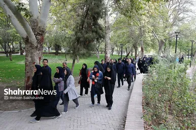 گزارش تصویری | همایش پیاده‌روی ویژه کارکنان شهرداری مشهد