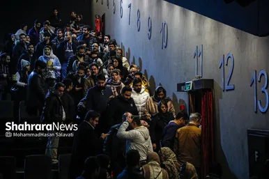 گزارش تصویری | آغاز بیست‌دومین جشنواره فیلم فجر در مشهد