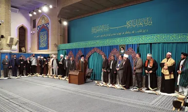 گزارش تصویری | دیدار شرکت‌کنندگان در مسابقات بین‌المللی قرآن کریم با رهبر معظم انقلاب (۱۴ بهمن ۱۴۰۳)