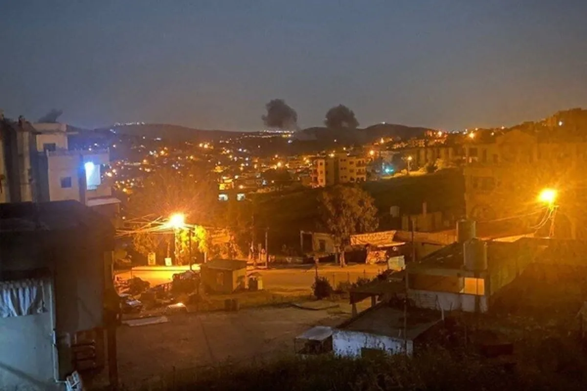 حملات هوایی شدید اسرائیل به جنوب لبنان (۴ اردیبهشت ۱۴۰۳)
