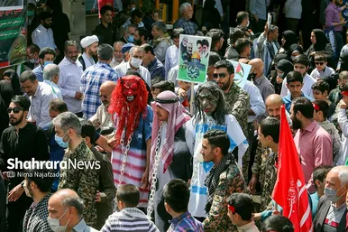 راهپیمایی روز جهانی قدس در مشهد