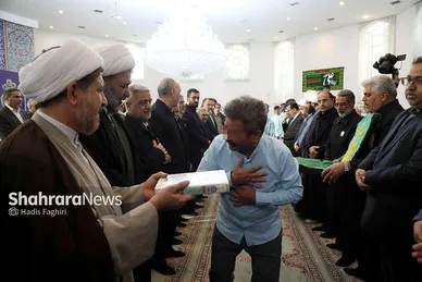 گزارش تصویری | مراسم آزادی ۴۲ زندانی جرایم غیر عمد خراسان‌رضوی