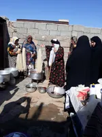 نخ ریسی و رنگ ریزی سنتی در خواف احیا شد