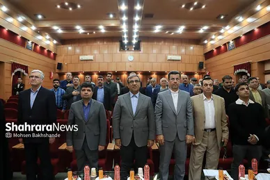 گزارش تصویری | مراسم تجلیل از احمد جوان نایب قهرمان مسابقات کشتی آزاد قهرمانی جهان در زاگرب