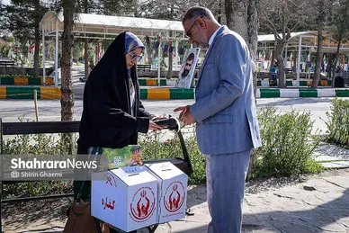 گزارش تصویری | اقامه نماز عید فطر در آرامستان بهشت رضا (ع) مشهد