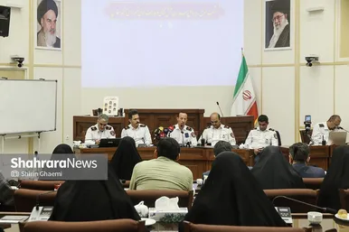 گزارش تصویری | نشست خبری مدیرعامل سازمان آتش‌نشانی و خدمات ایمنی شهرداری مشهد