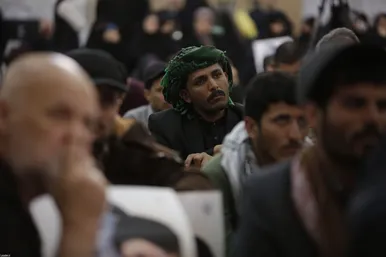 حضور و سخنرانی رهبر انقلاب در اجتماع زائران و مجاوران حرم مطهر رضوی- ۲