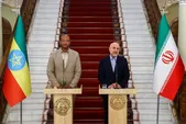 نشست خبری مشترک قالیباف و همتای اتیوپیایی برگزار شد