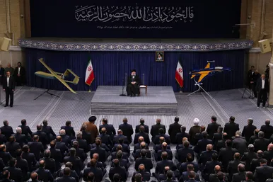 دیدار جمعی از فرماندهان نیروی هوایی و پدافند هوایی ارتش با رهبر معظم انقلاب (۱۶ بهمن ۱۴۰۲)
