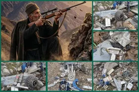 سرنگونی یک موشک کروز ۱۵۸-AGM توسط غیورمرد عشایر بخش پاپی خرم&zwnj;آباد با سلاح شخصی برنو