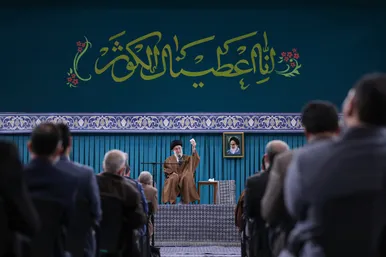 دیدار مداحان اهل‌بیت (علیهم السلام) با رهبر معظم انقلاب