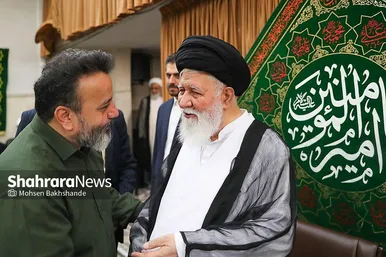 گزارش تصویری |  جشن عید غدیر در دفتر امام جمعه مشهد