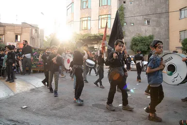 دسته عزاداری نوجوانان مسجد امام حسین (ع)