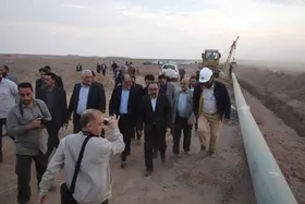 پیشرفت ۷۰ درصدی لوله&zwnj;گذاری خط انتقال&zwnj; گاز تربت&zwnj;جام