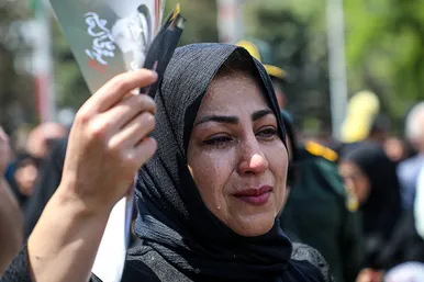 استقبال و تشییع پیکر رئیس‌جمهور و شهدای خدمت در مشهد - 4