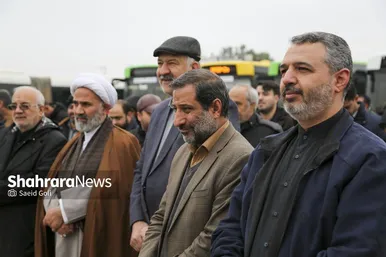 گزارش تصویری | بهره‌برداری از ۱۰ دستگاه اتوبوس در محور رسالت مشهد (۲۴ آبان ۱۴۰۳)