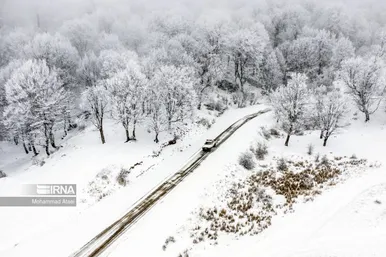 ایران زیباست | گلستان برفی