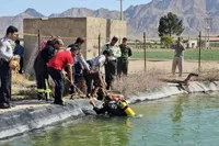 جان‌باختن ۲ نوجوان در استخر ذخیره آب کشاورزی کوهسرخ (۳ مرداد ۱۴۰۵)