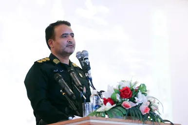  مراسم تودیع ومعارفه فرمانده انتظامی مشهدمقدس 