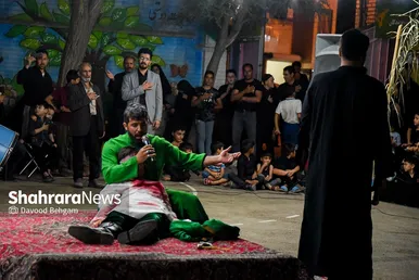 آیین سنتی تعزیه خوانی در دهه اول محرم