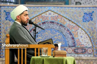 اجتماع مردمی «وعده صادق» در حرم مطهر رضوی