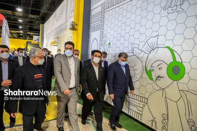 مراسم افتتاح پارک ارتباطات و فناوری اطلاعات کشور در مشهد