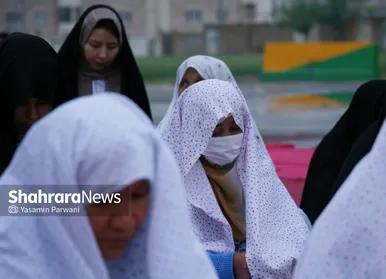 نماز عید سعید فطر مهاجران افغانستانی در گلشهر