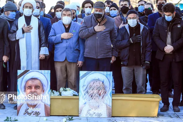 تشییع پیکر مرحوم «محمدحسن راستگو» در مشهد + تصاویر