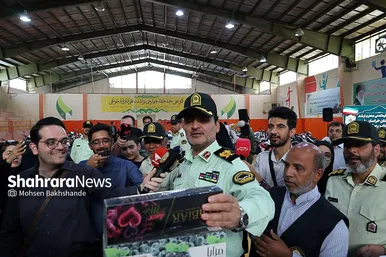 گزارش تصویری | نمایشگاه کشفیات پلیس اقتصادی خراسان رضوی