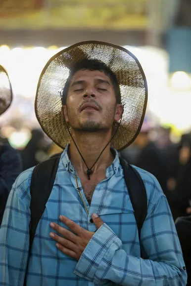 اولین نگاه به حرم مطهر امام حسین (ع)
