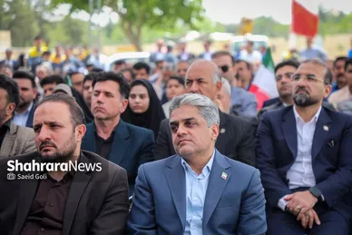 گزارش تصویری | آيين بهره‌برداری از ماشين‌آلات تخصصی خدمات شهری