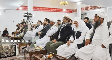 ابراز همدردی مهاجرین افغانستانی در مشهد با ملت شریف ایران