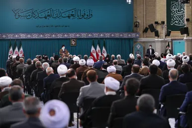 دیدار کارگزاران نظام با رهبر معظم انقلاب