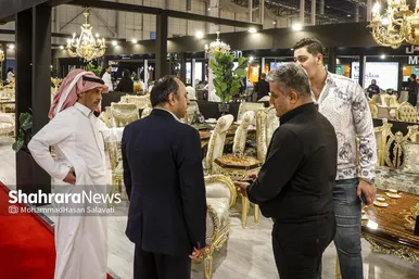 گزارش تصویری | نمایشگاه بین‌المللی مبلمان، لوستر و دکوراسیون داخلی در مشهد
