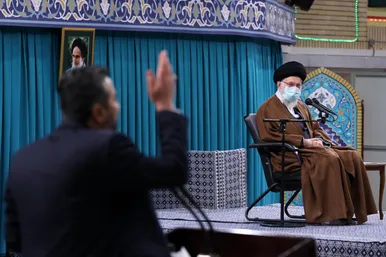 دیدار مداحان اهل‌بیت (علیهم السلام) با رهبر معظم انقلاب